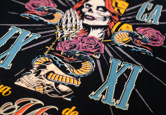 direct to garment (DTG) printed clothing