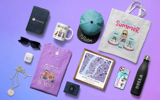 POD t shirt with bag