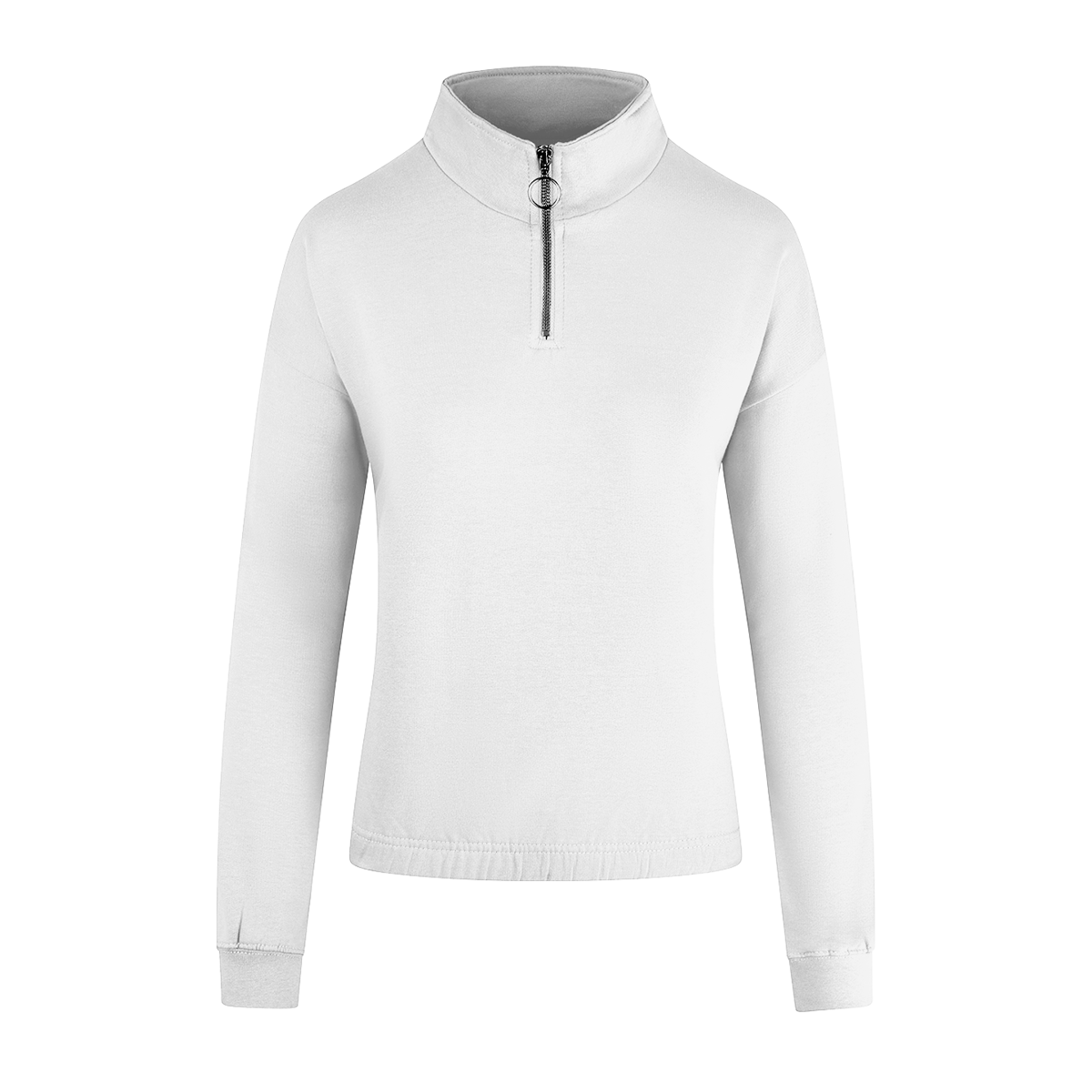 AWDis Women's Cropped ¼ Zip Sweat UK