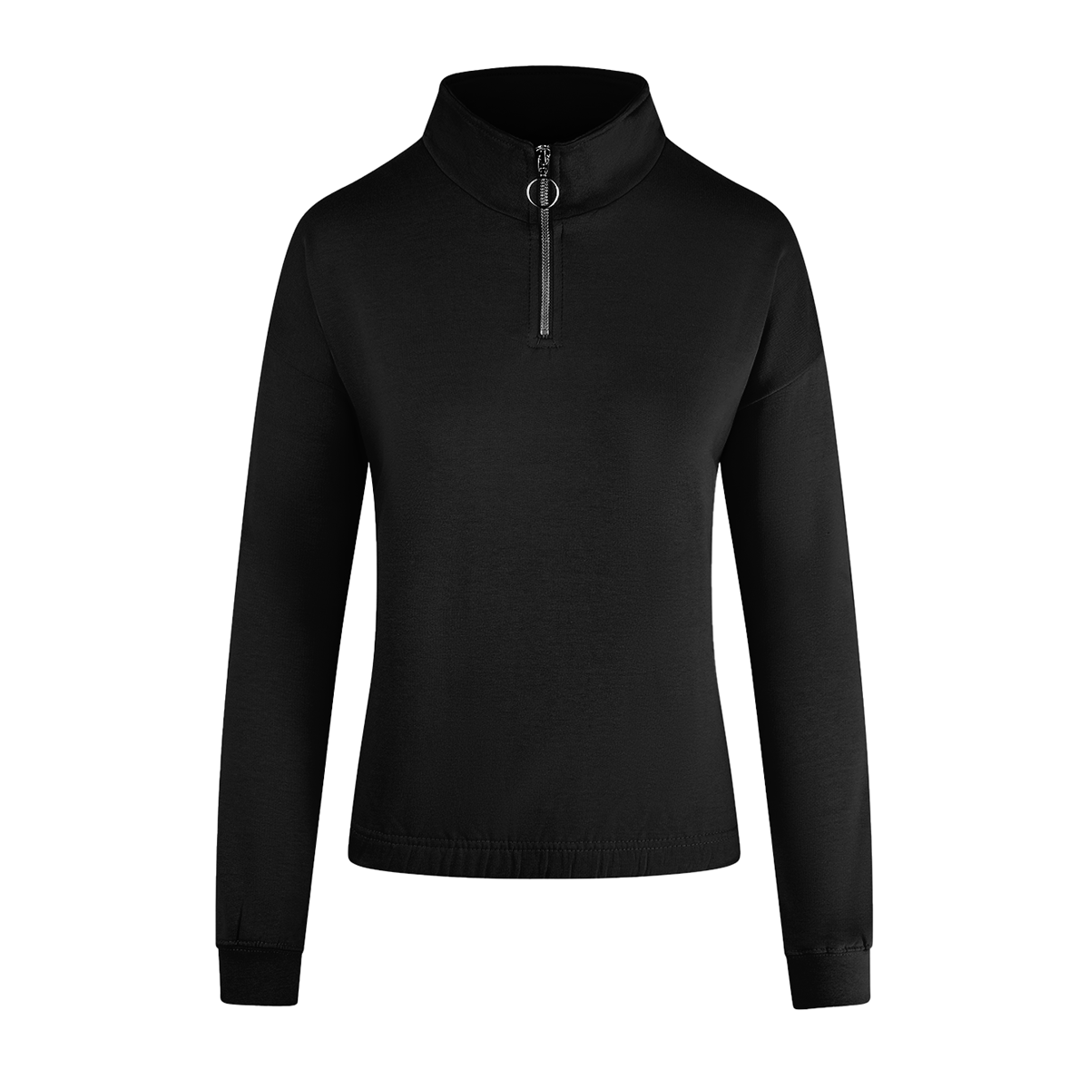 AWDis Women's Cropped ¼ Zip Sweat UK