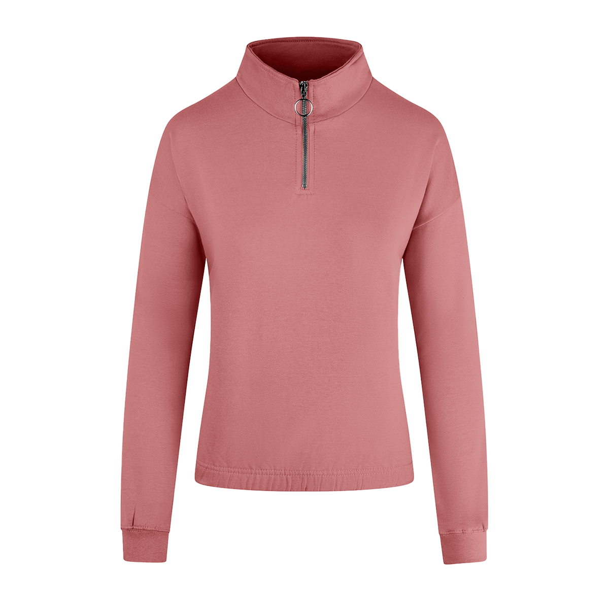 AWDis Women's Cropped ¼ Zip Sweat UK