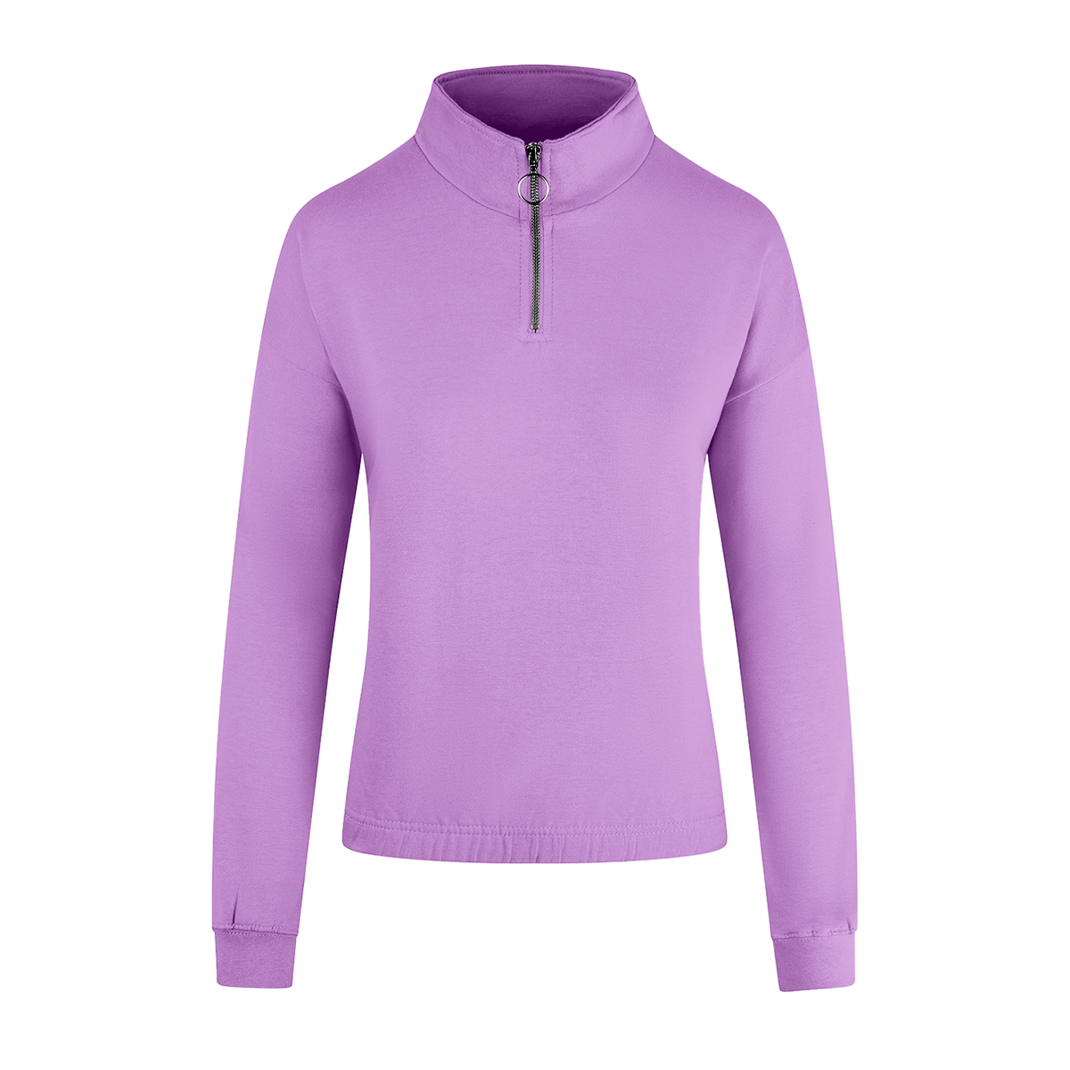 AWDis Women's Cropped ¼ Zip Sweat UK