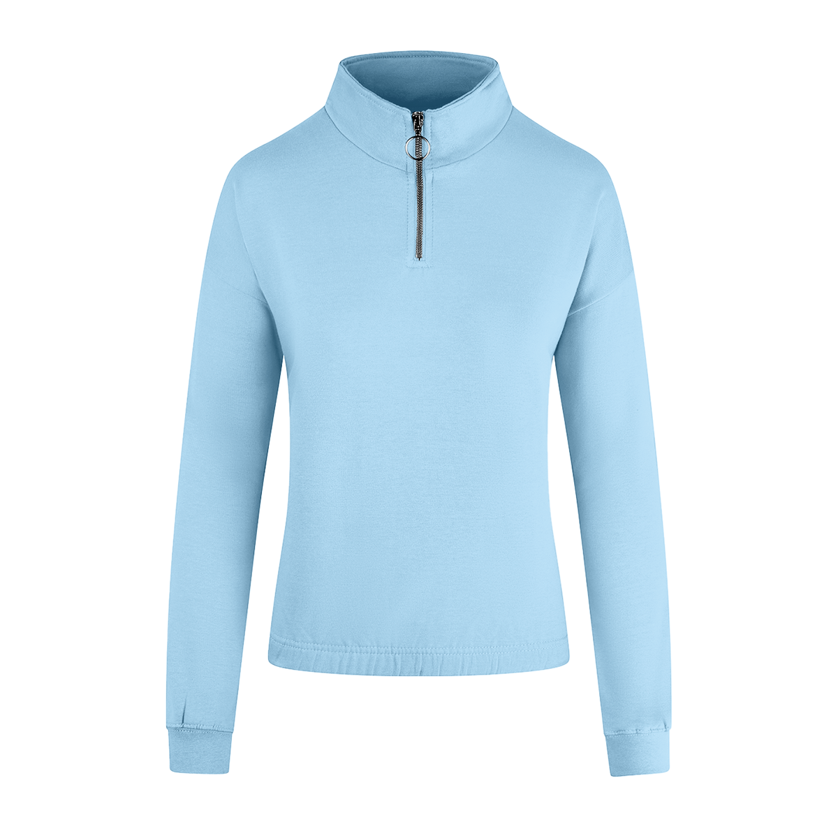 AWDis Women's Cropped ¼ Zip Sweat UK