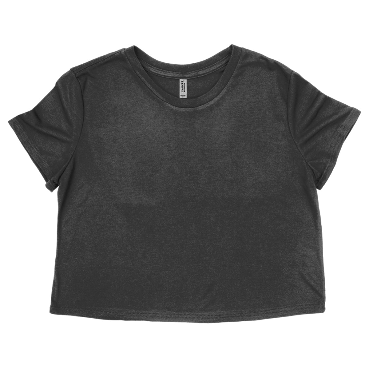 Bella Ladies Flowy Cropped T-Shirt UK