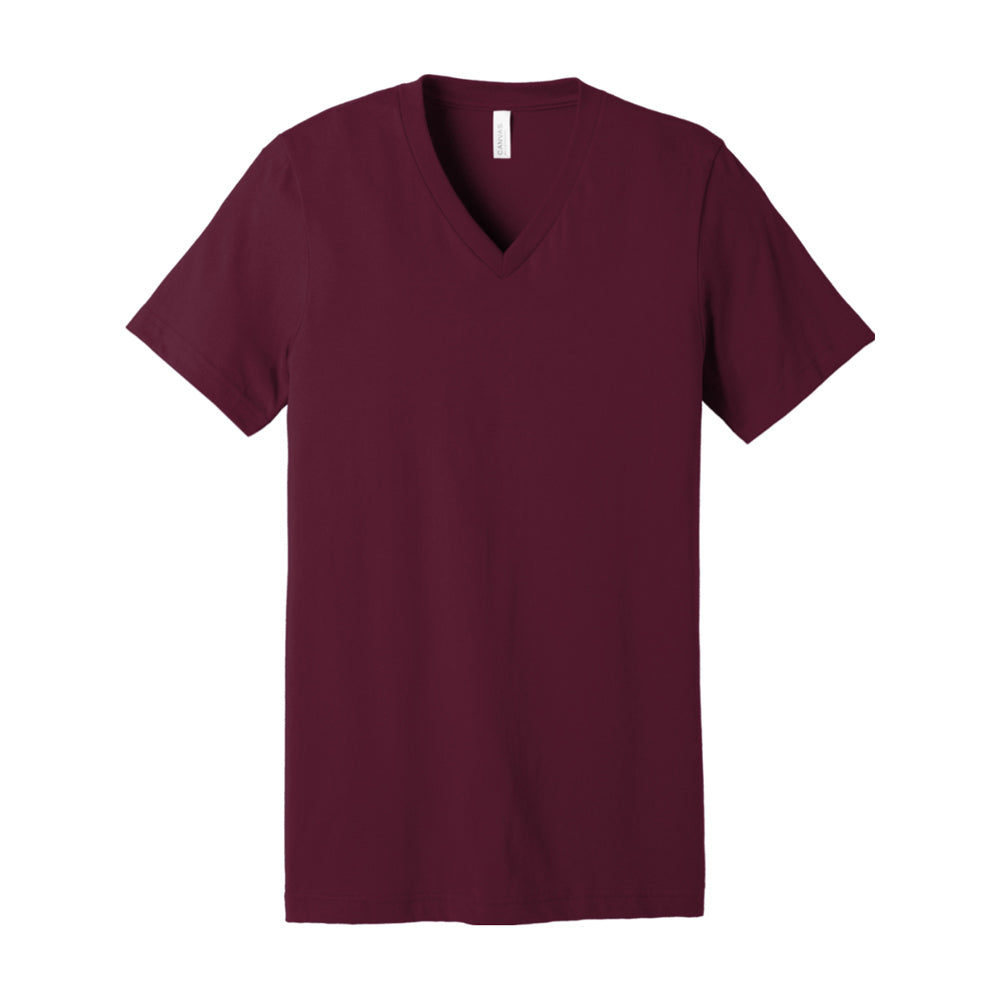 Bella + Canvas Unisex Jersey Short Sleeve V-Neck Tee