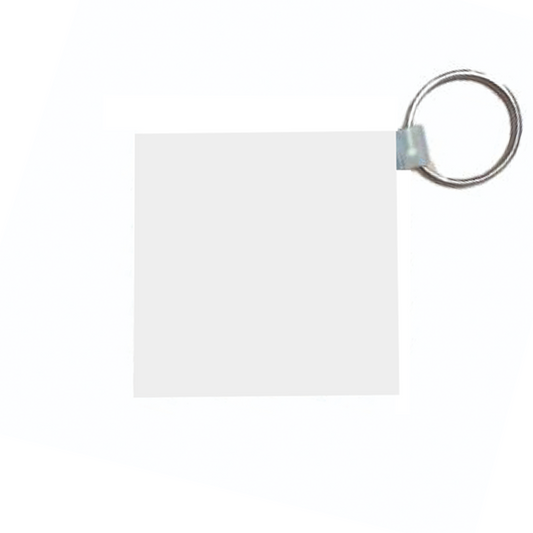 Keyring square 57x57mm