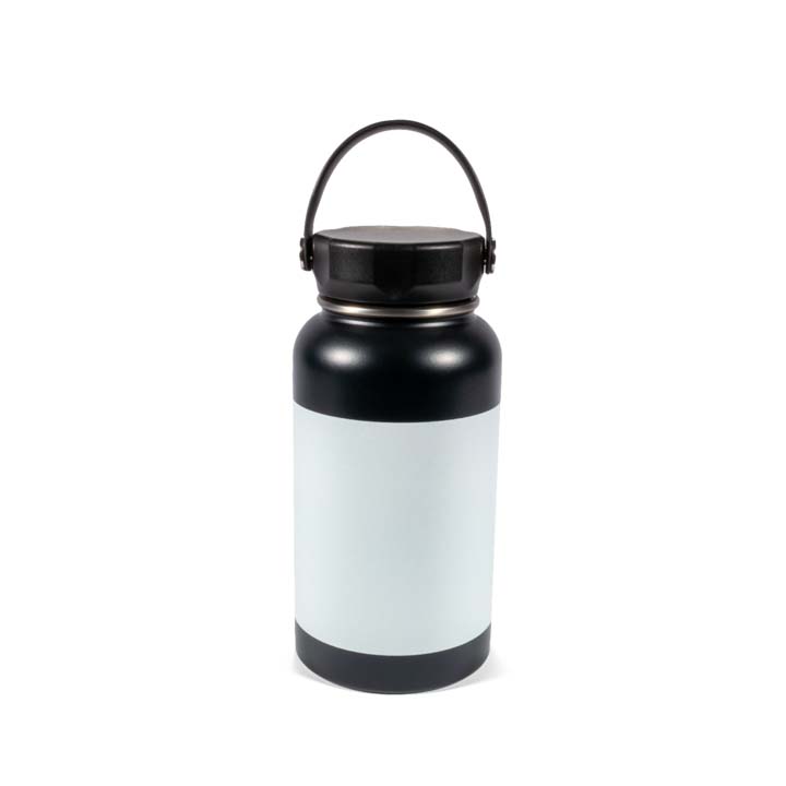25oz Black Stainless Steel Tumbler