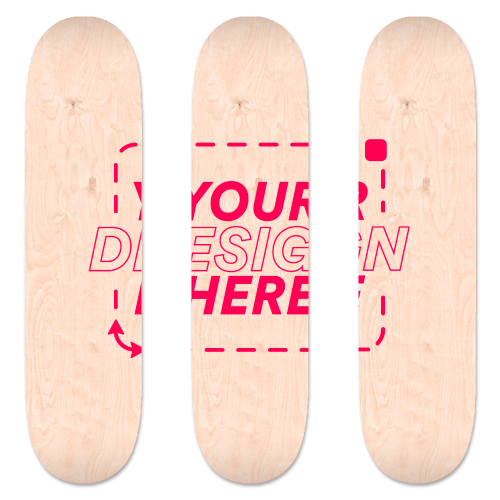 Skateboard deck set of 3