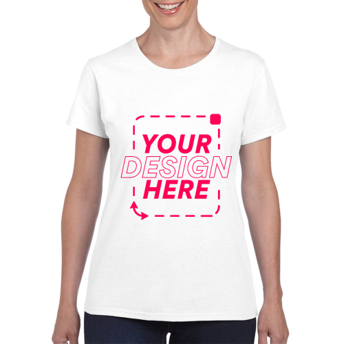 Gildan Ladies Heavy Cotton 100% Cotton T-Shirt