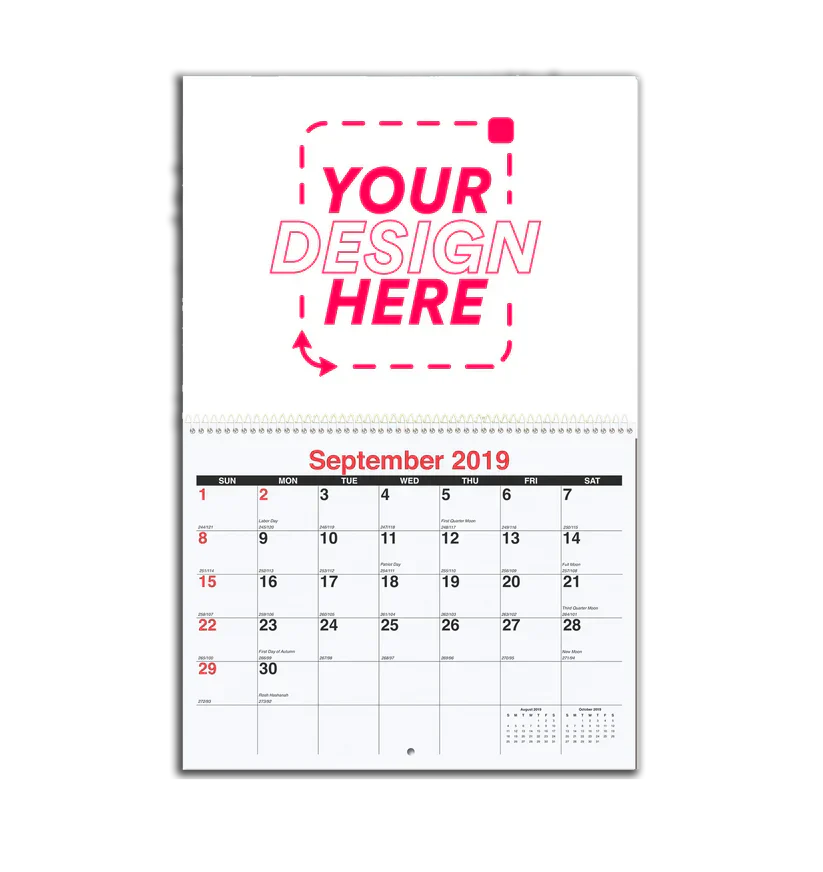 Custom Branded Calendars: Keep Your Brand in Sight All Year