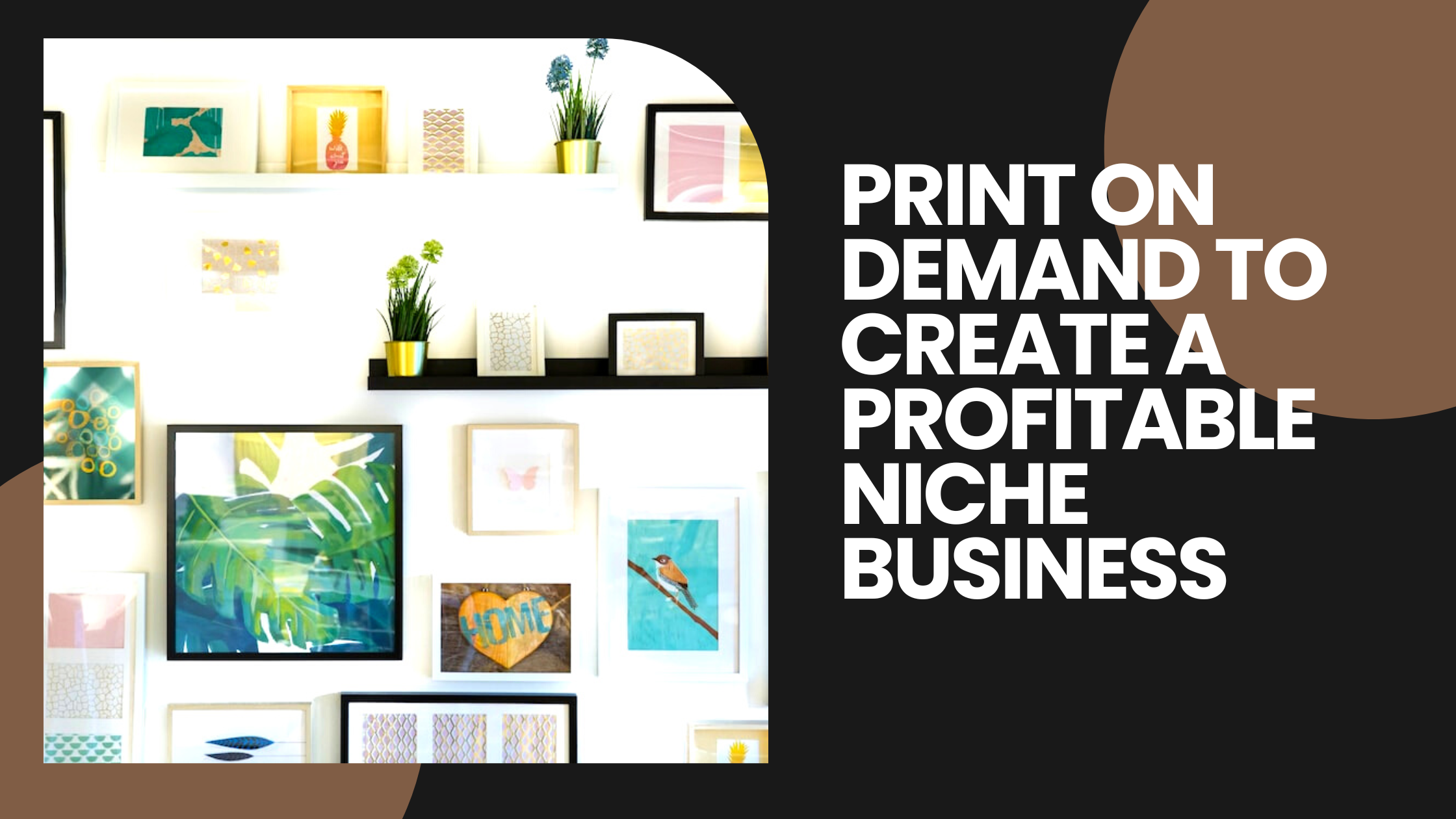 How to Use Print on Demand to Create a Profitable Niche Business