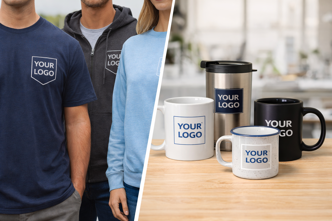 Custom Apparel vs. Custom Drinkware: Which Should Your Brand Buy?