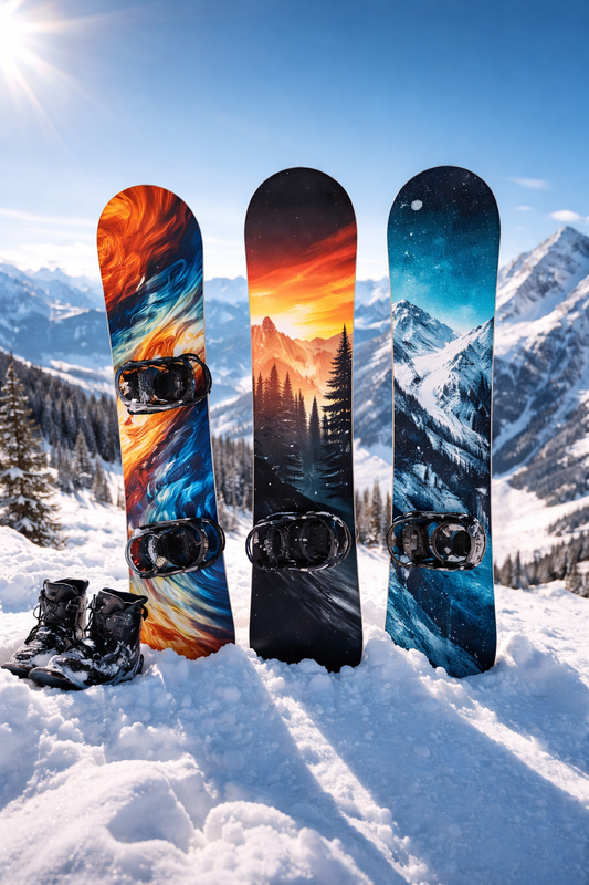 Custom snowboard designs