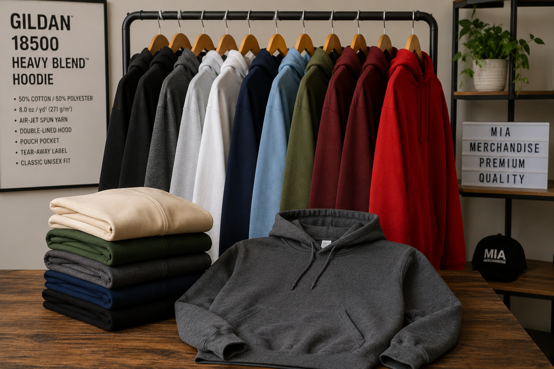 Heavy Blend Gildan Hoodie: Sizing, Colors & Print Quality Review