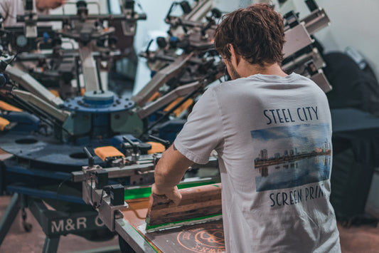 man working in a factory