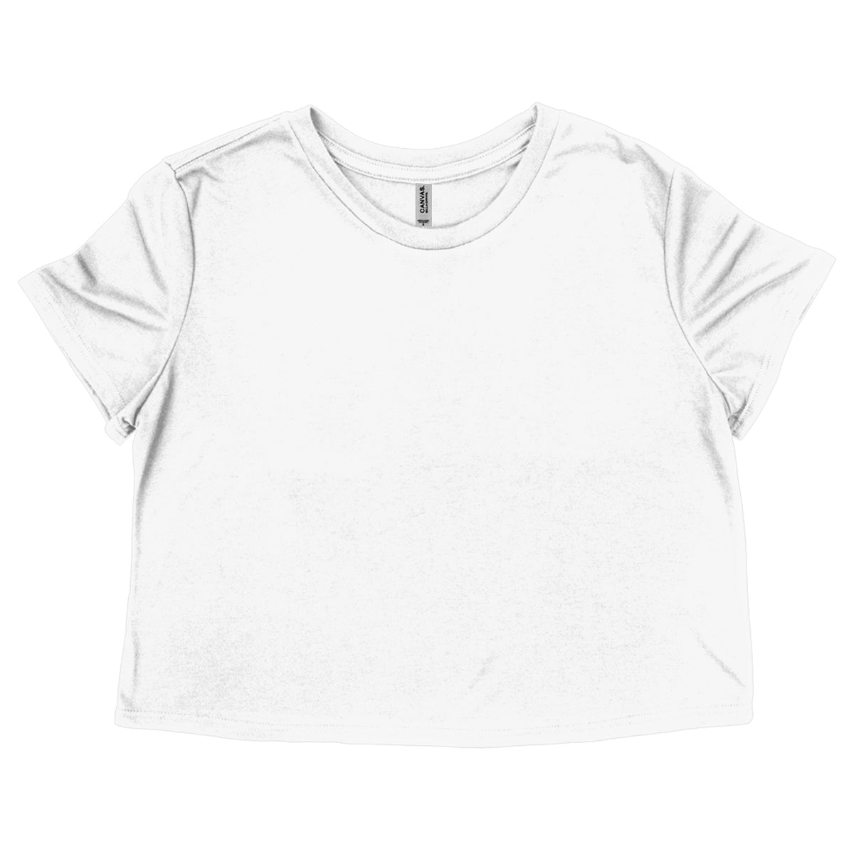 Bella Ladies Flowy Cropped T-Shirt UK