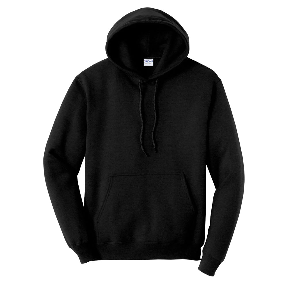 Gildan heavy blend hoodie black sale