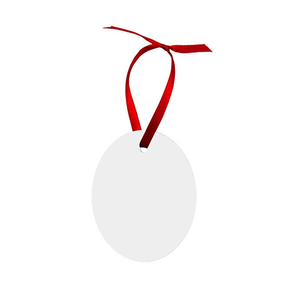Oval Metal Ornament