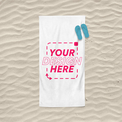 print on demand beach towel